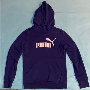 Blue under armor hoodie